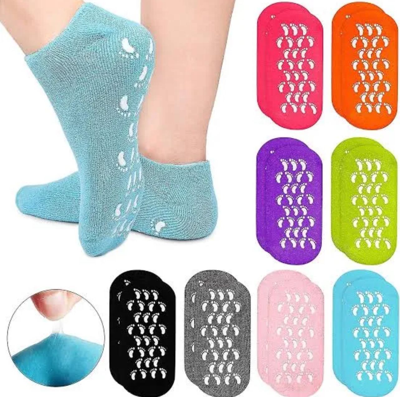 Moisturizing Spa Gel Socks