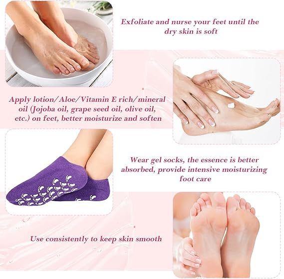 Moisturizing Spa Gel Socks